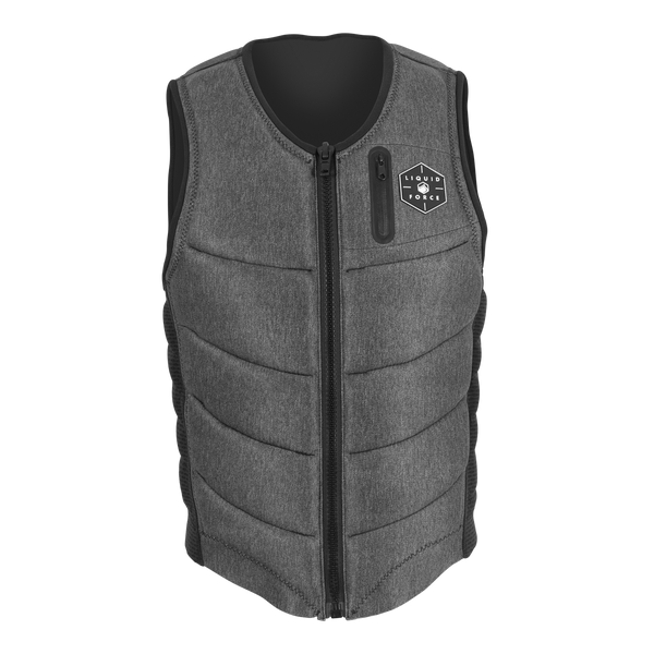 Liquid Force Squad Comp Wake Vest (S) - Luca Black Denim
