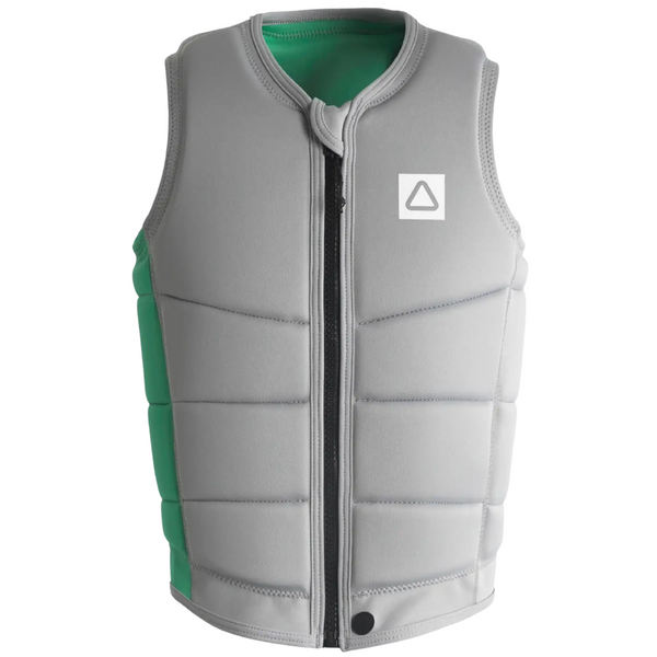 Follow Men's Corp Impact Vest (S) - Grey/Green