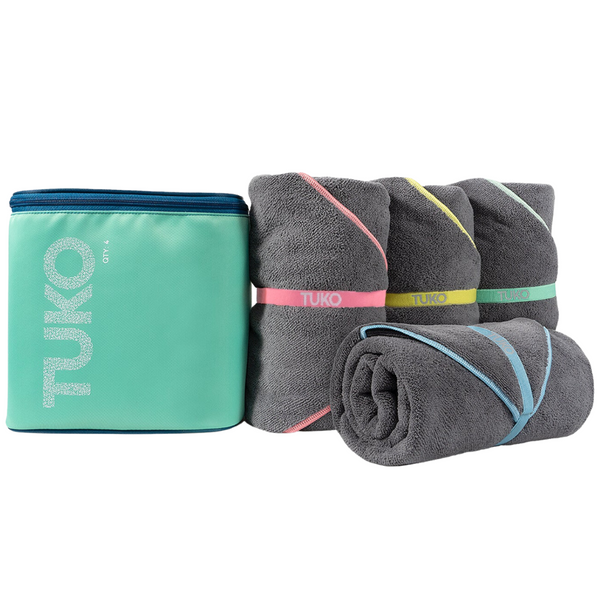 Mission Tuko Beach Towel - 4 Pack