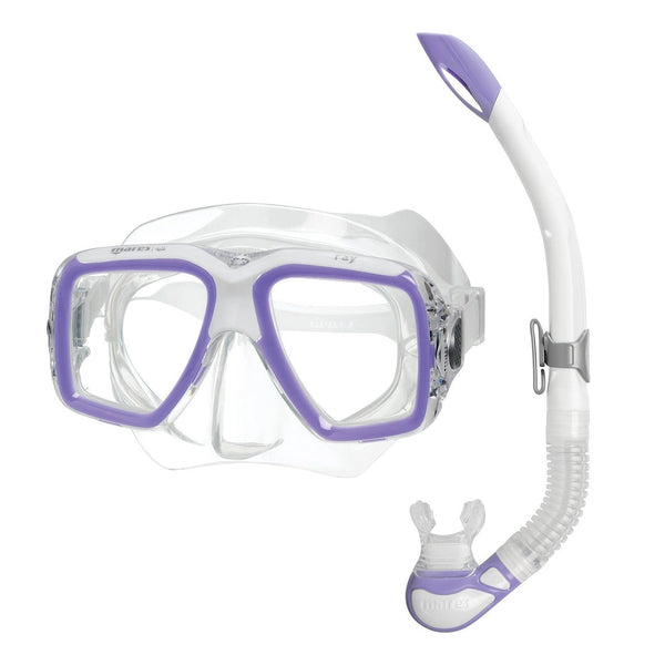 Mares Ray Mask & Snorkel Set - Lilac