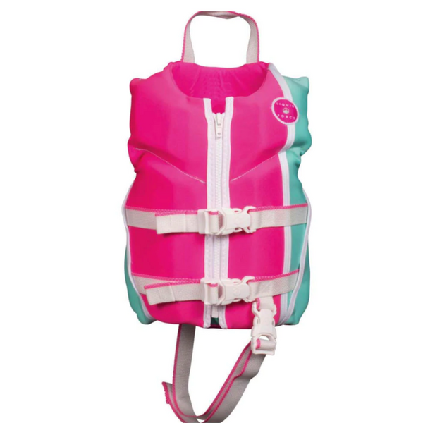 Liquid Force Dream Child PFD (30-50lbs) - Pink/Aqua