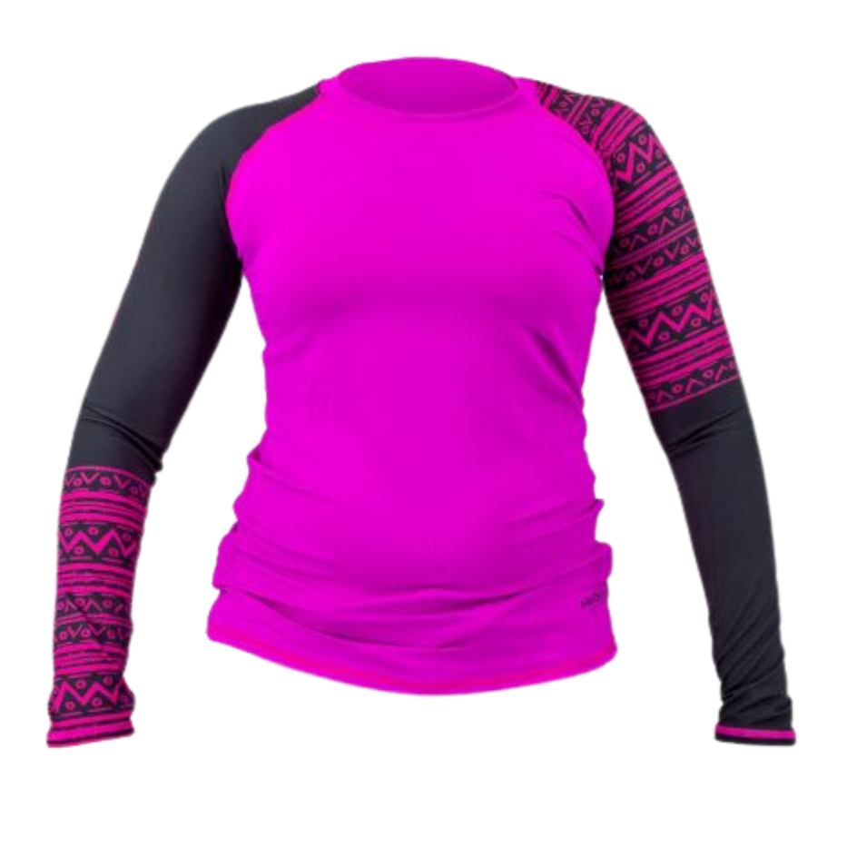 Akona Women's Long Sleeve Sun Shirt - Magenta