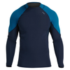 NRS Men's Hydroskin 0.5mm Snorkel L/S Neo Shirt - Navy/Blue