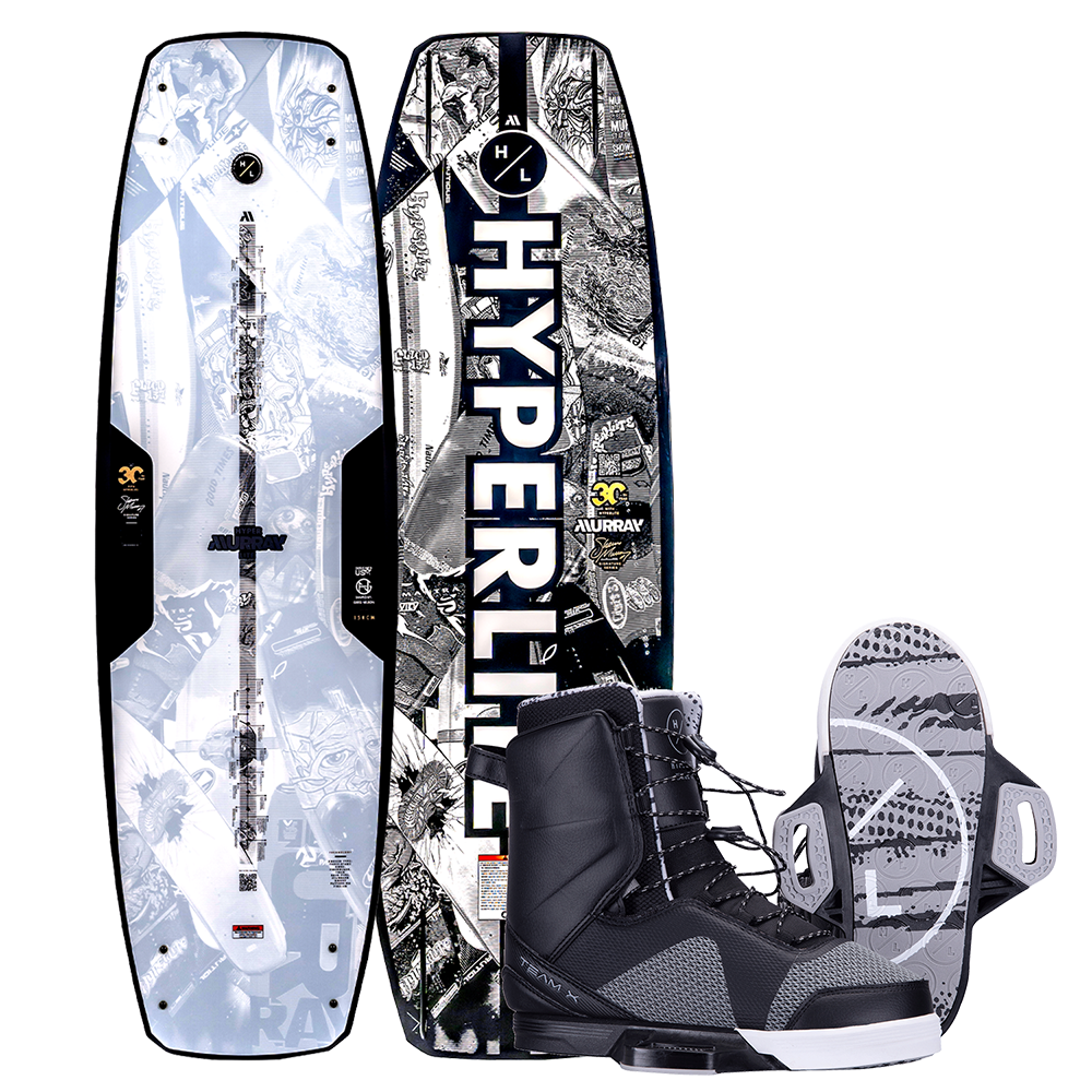 2025 Hyperlite Murray Pro Wakeboard Package - 30th Anniversary Edition