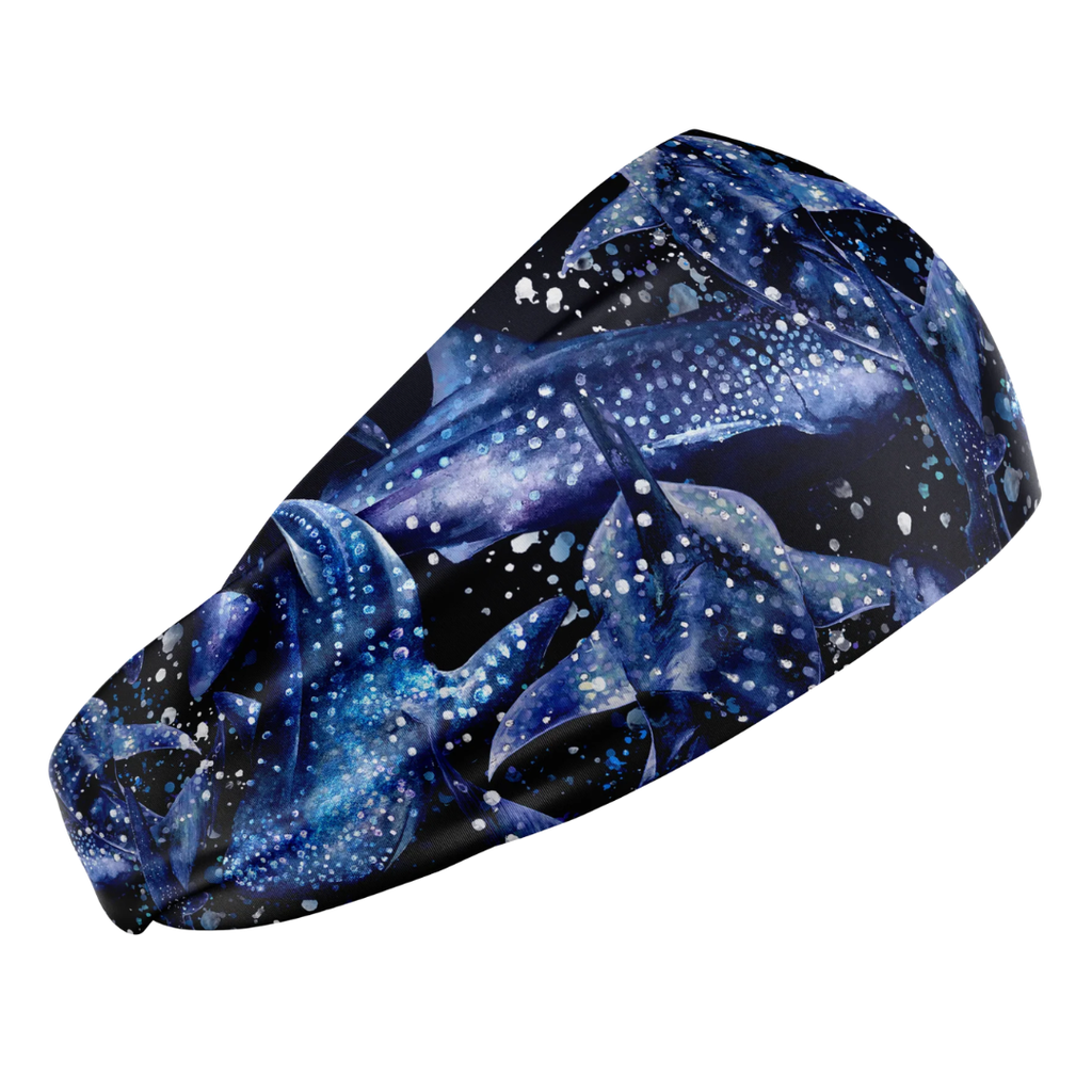 Spacefish Army Scuba Headband - Whale Shark Wonderland