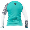 Akona Women's Long Sleeve Sun Shirt - Aqua