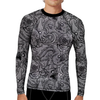 Spacefish Army Men's Rashguard - Deep Sea