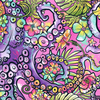 Spacefish Army Dive Socks - Octofloral Splatterparty