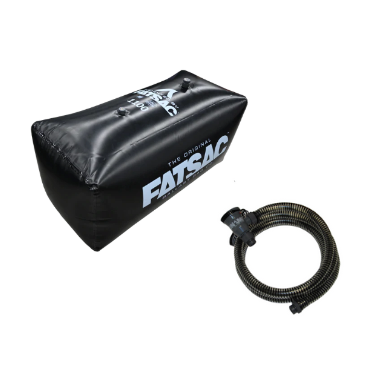 FatSac Jumbo V-Drive Wakesurf Sac (1100lbs) W719-Black COMBO - SAVE $150