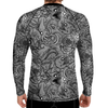 Spacefish Army Men's Rashguard - Deep Sea