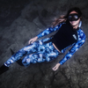 Spacefish Army Pullover Rashguard - Manta Mayhem