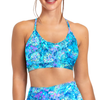 Spacefish Army Bikini Top - Turtle Tie Dye