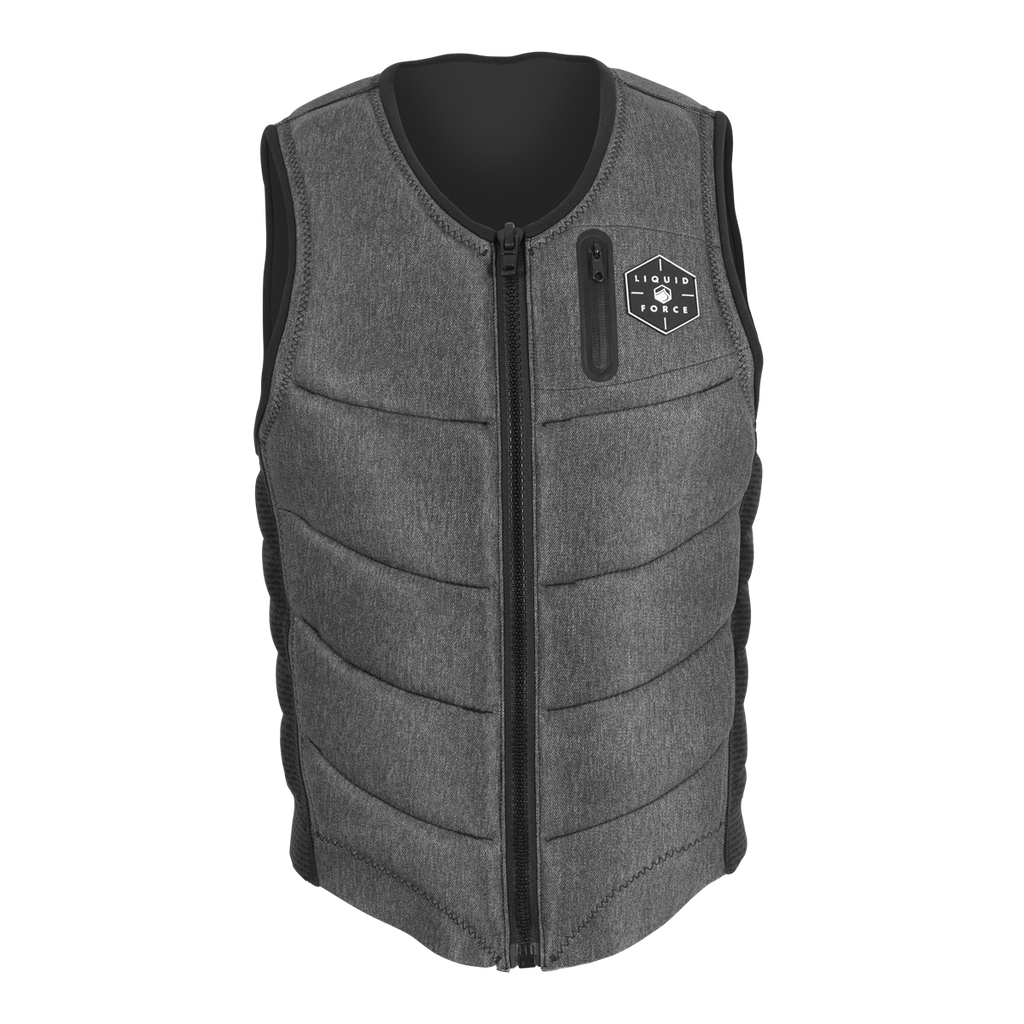 Liquid Force Squad Comp Wake Vest - Luca Black Denim