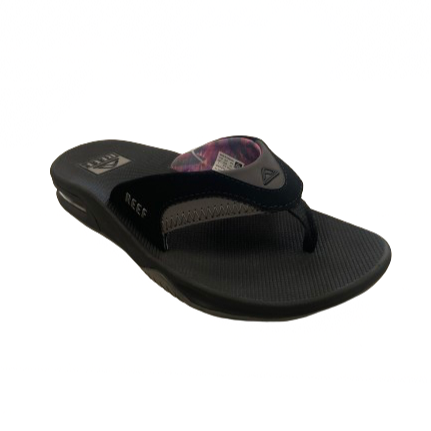 Reef Women's Fanning Sandal - Black/Grey