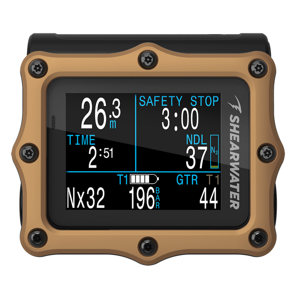 Shearwater Perdix 2 Dive Computer Ti Bronze (Journeys Edition)