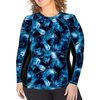 Spacefish Army Plus Size Pullover Rashguard - Manta Mayhem