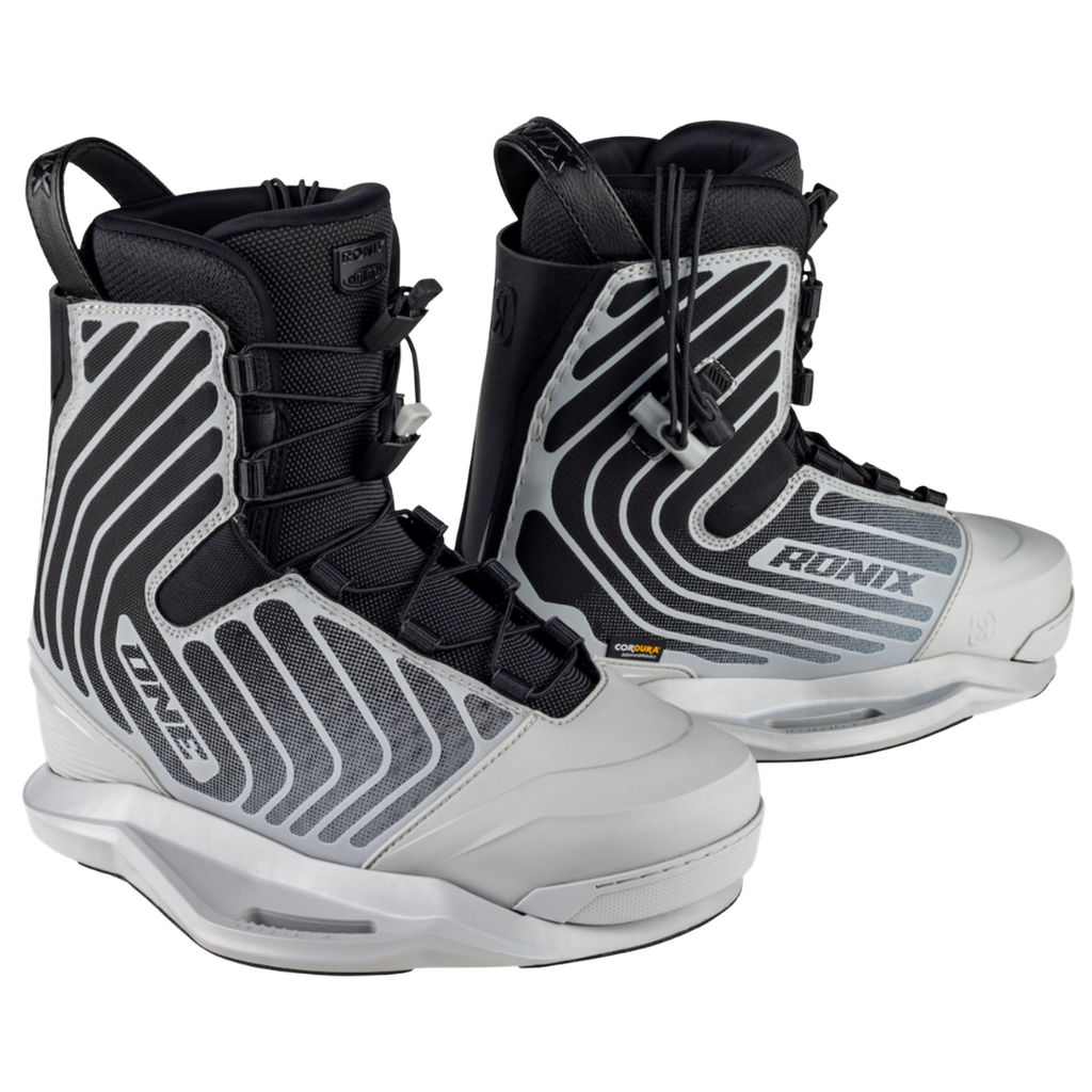 2026 Ronix One Silver Reflective Wake Boot - BY ORDER