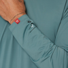 Follow Men's Long Sleeve Rashguard - Green