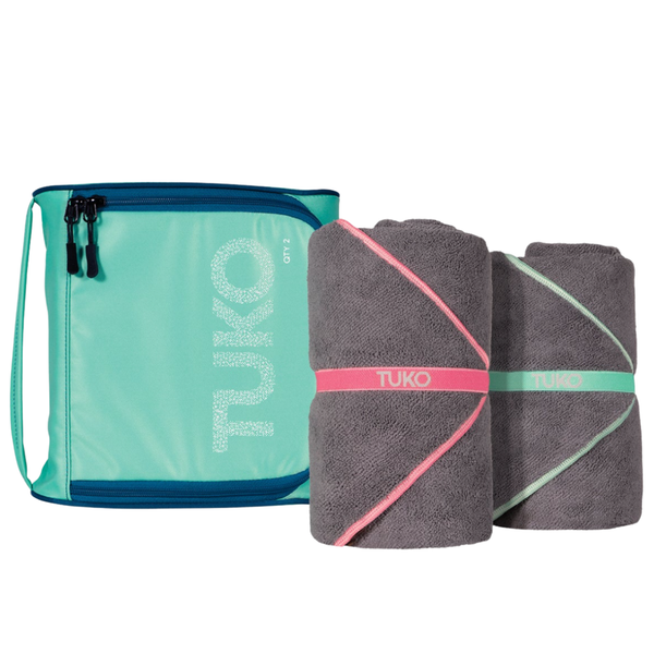Mission Tuko Beach Towel - 2 Pack