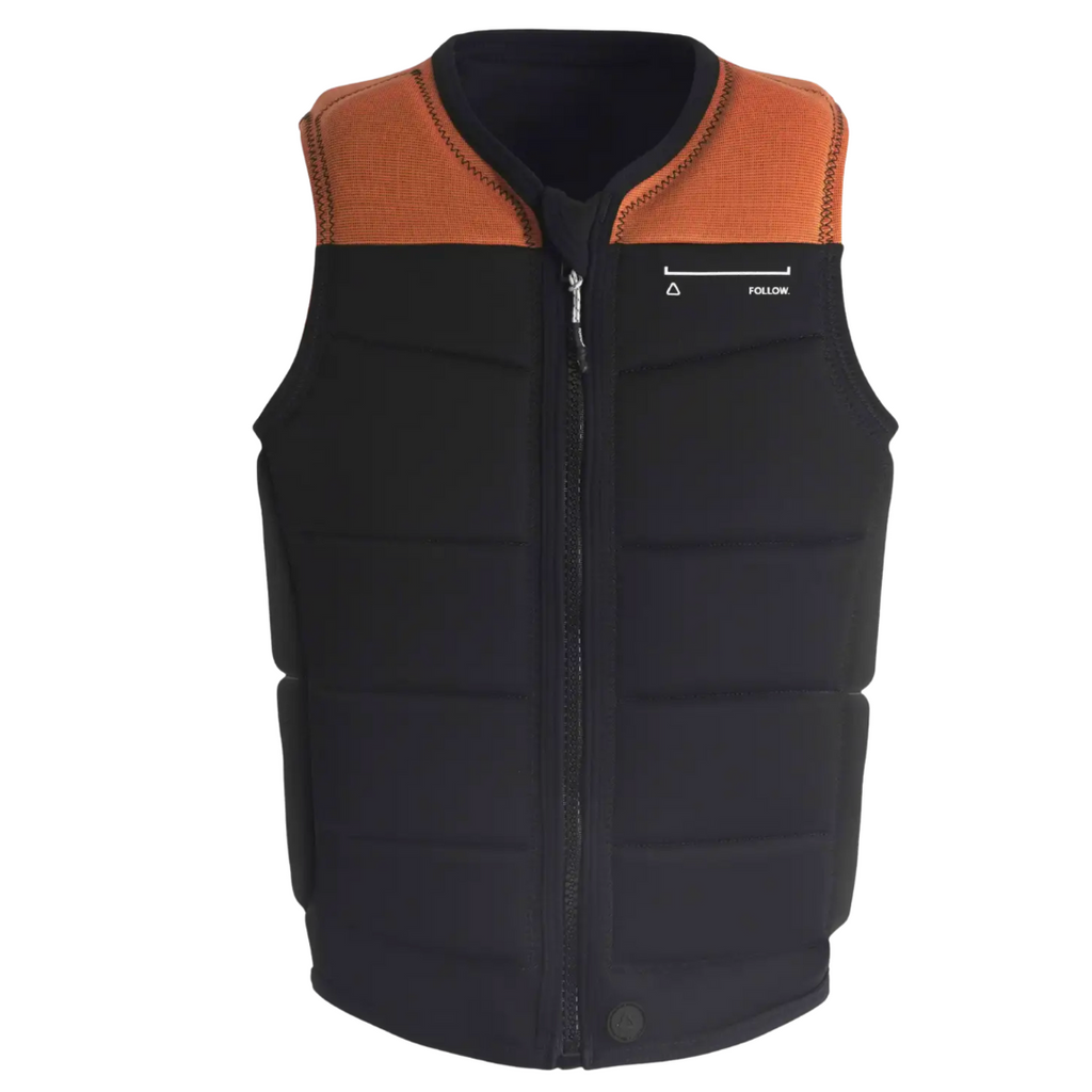 Follow Men's Section Impact Vest - Orange/Black
