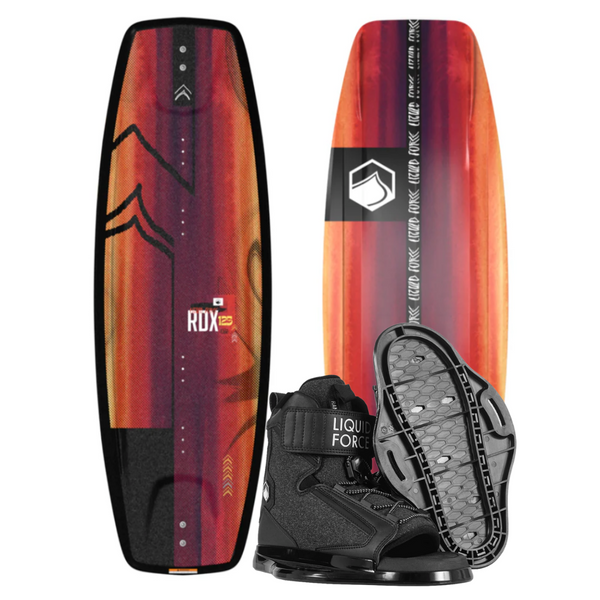 2025 Liquid Force RDX FS Kids Wakeboard Package