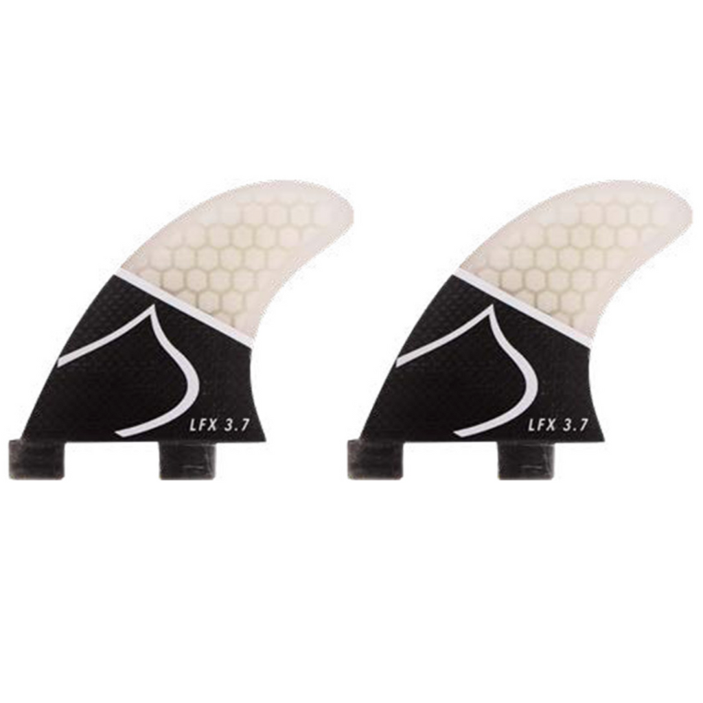 Liquid Force Carbon Honeycomb Side Fin Set for Surfer - Pair