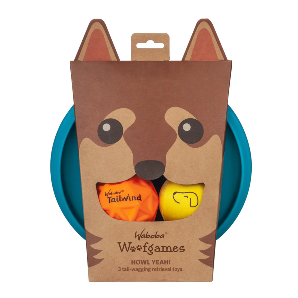 Waboba Woof Games Dog Toy Set