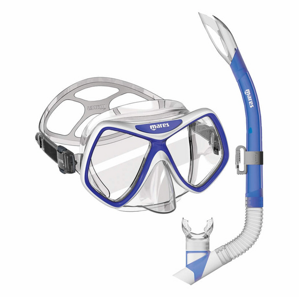 Mares Ridley Mask & Snorkel Set - Blue