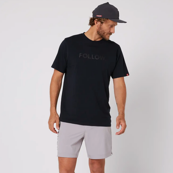 Follow Men's Water Boardie Shorts - Grey