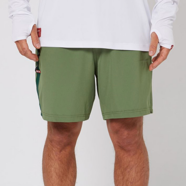Follow Men's Water Boardie Shorts - Green