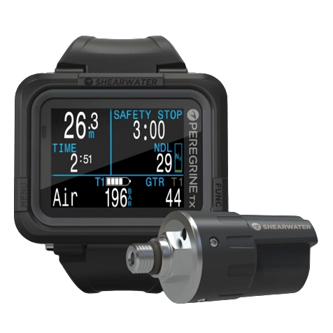 Shearwater Peregrine TX Dive Computer w. Swift Transmitter - SAVE $50