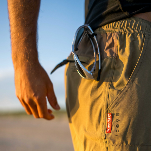 Follow Men's All Day Shorts - Deep Taupe