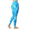 Spacefish Army Contour Leggings - Turtle Tie Dye