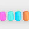 Mission Silicone Beverage/Wine Tumblers - 4-Pack
