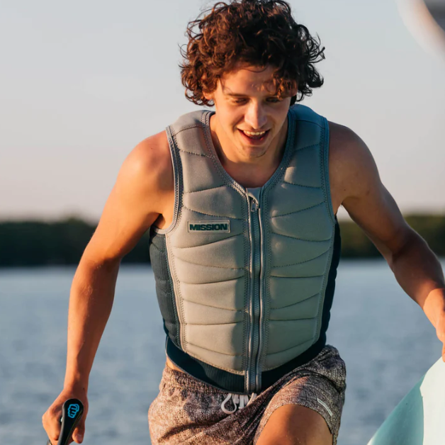 Mission Men's ONDO Wake Vest (XXL) - Stone Cold - 30% OFF!