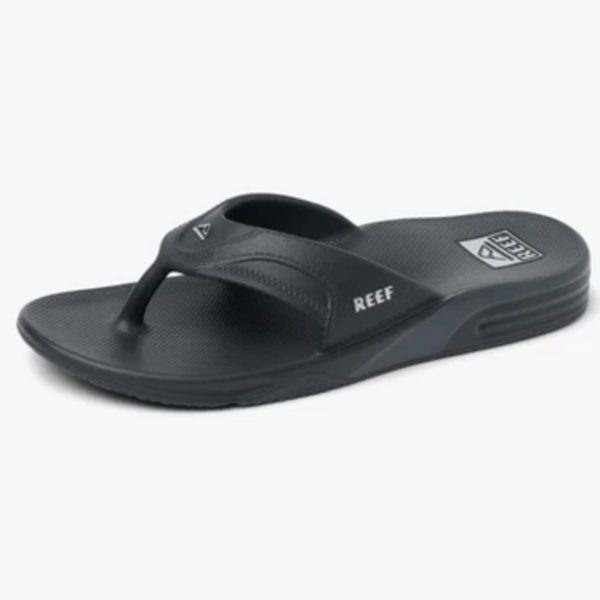 Reef Men's Fanning H20 Sandal - Black/Silver