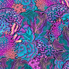 Spacefish Army Pullover Rashguard - Coral Kaleidoscope