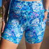 Spacefish Army Shorts - Turtle Tie Dye