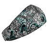 Spacefish Army Scuba Headband - Electric Blue Octofloral