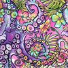 Spacefish Army Scuba Headband - Octofloral Splatterparty