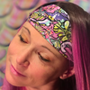 Spacefish Army Scuba Headband - Octofloral Splatterparty