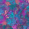 Spacefish Army Dive Socks - Coral Kaleidoscope