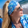 Spacefish Army Scuba Headband - Turtle Tie Dye