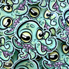 Spacefish Army Cookie the Octopus Sticker