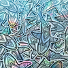 Spacefish Army Shark Shakra Sticker