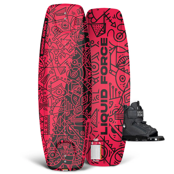 Liquid Force Kids Origin Wakeboard Package