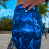 Spacefish Army Contour Leggings - Whale Shark Wonderland