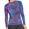 Spacefish Army Pullover Rashguard - Coral Kaleidoscope