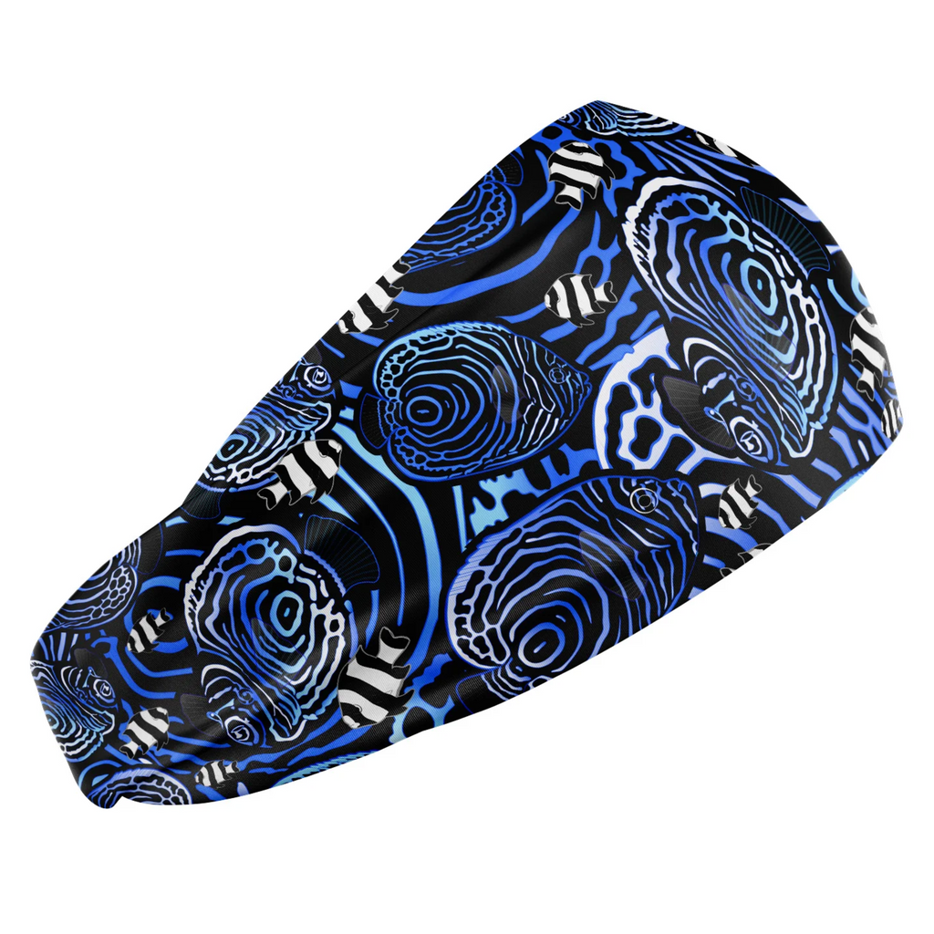 Spacefish Army Scuba Headband - Angelfish Hypnosis