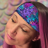 Spacefish Army Scuba Headband - Coral Kaleidoscope